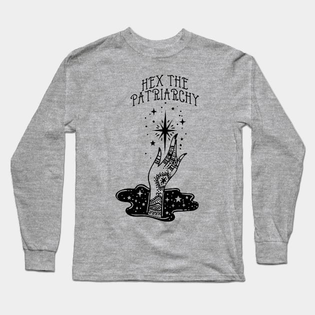 Hex the Patriarchy Long Sleeve T-Shirt by Stuff